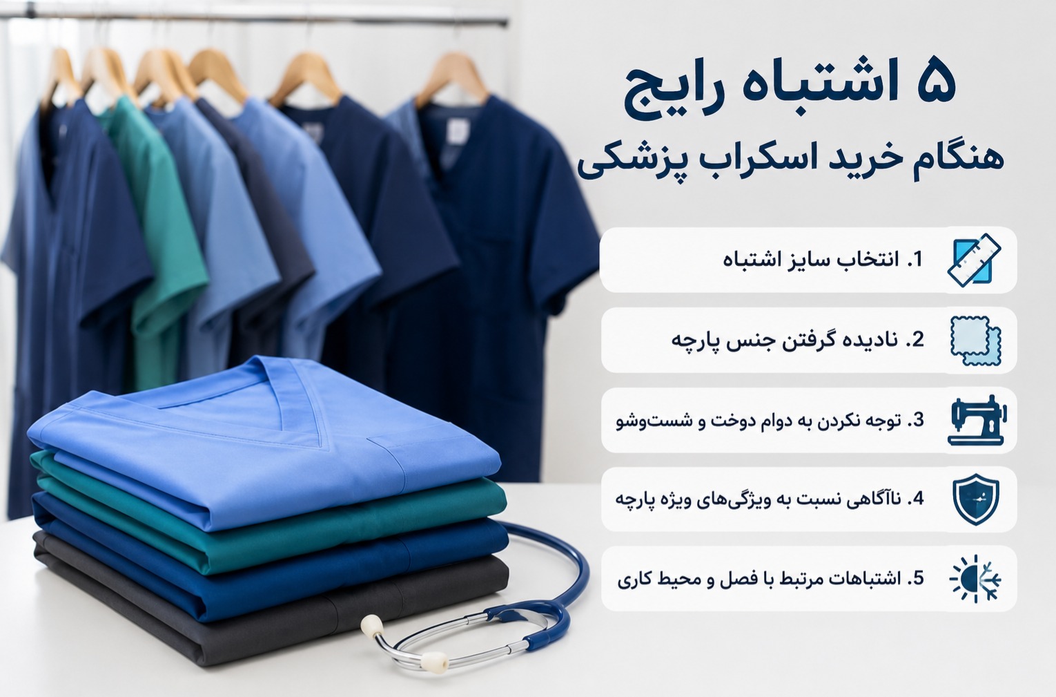 5 اشتباه رایج هنگام خرید اسکراب پزشکی