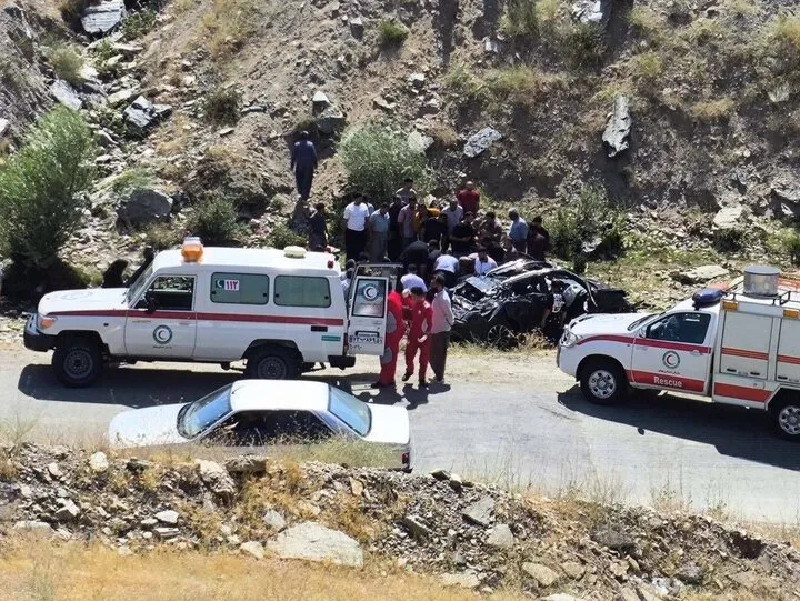 سقوط خودرو به دره در محور بانه ـ سقز ۴ کشته برجا گذاشت سقوط خودرو به دره در محور بانه ـ سقز ۴ کشته برجا گذاشت